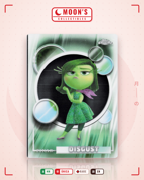 Carta Pokémon Disgust · Topps Chrome Disney 2026 #175 (NM) — pieza única en Moon's Collectibles México