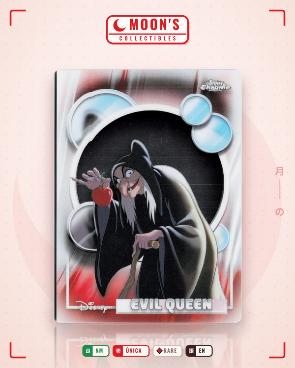 Carta Pokémon Evil Queen · Topps Chrome Disney 2026 #2 (NM) — pieza única en Moon's Collectibles México