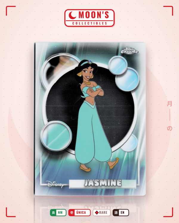 Carta Pokémon Jasmine · Topps Chrome Disney 2026 #82 (NM) — pieza única en Moon's Collectibles México