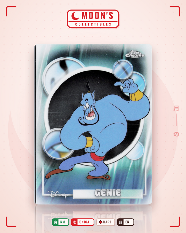 Carta Pokémon Genie · Topps Chrome Disney 2026 #83 (NM) — pieza única en Moon's Collectibles México