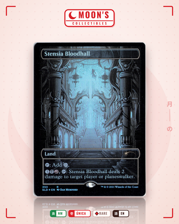 Carta Pokémon Stensia Bloodhall (Foil) · Secret Lair Drop #353 (NM) — pieza única en Moon's Collectibles México