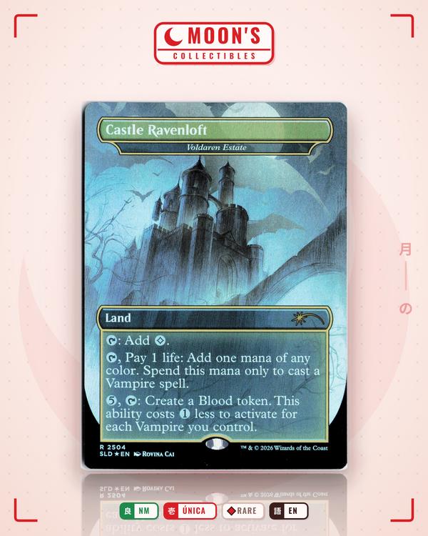 Carta Pokémon Voldaren Estate (Foil) · Secret Lair Drop #2504 (NM) — pieza única en Moon's Collectibles México