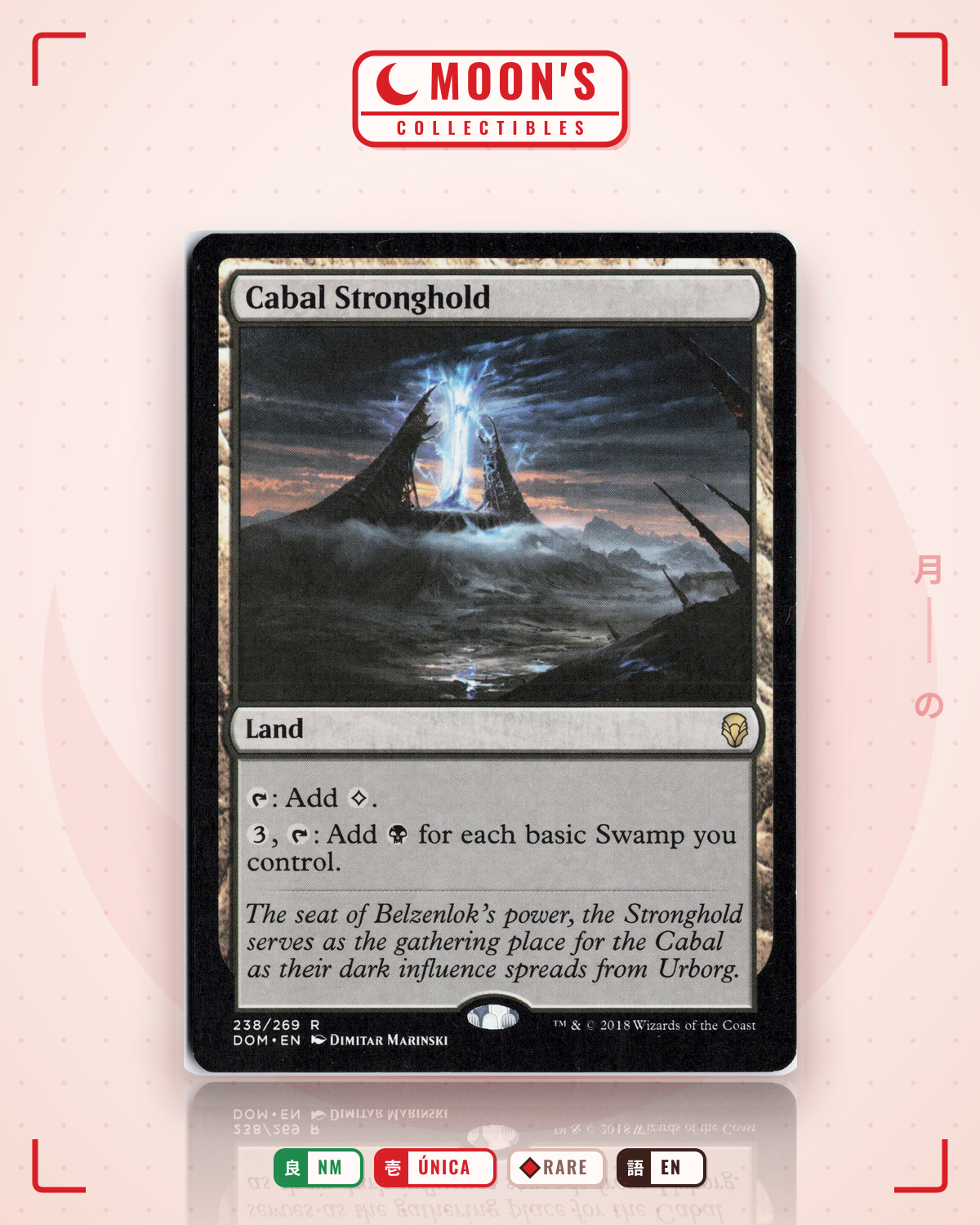 Carta Pokémon Cabal Stronghold · Dominaria #238 (NM) — pieza única en Moon's Collectibles México