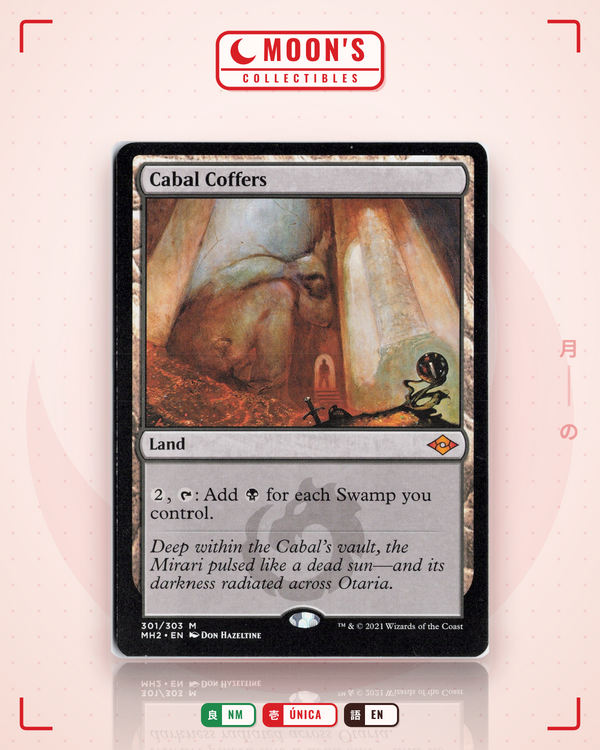 Carta Pokémon Cabal Coffers · Modern Horizons 2 #301 (NM) — pieza única en Moon's Collectibles México