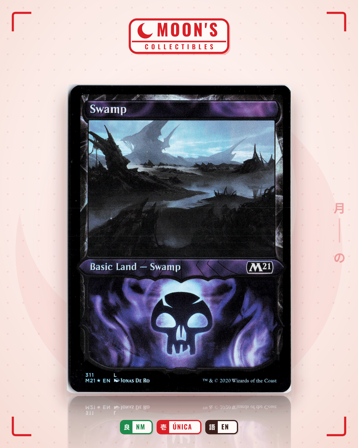 Carta Pokémon Swamp (Foil) · Core Set 2021 #311 (NM) — pieza única en Moon's Collectibles México