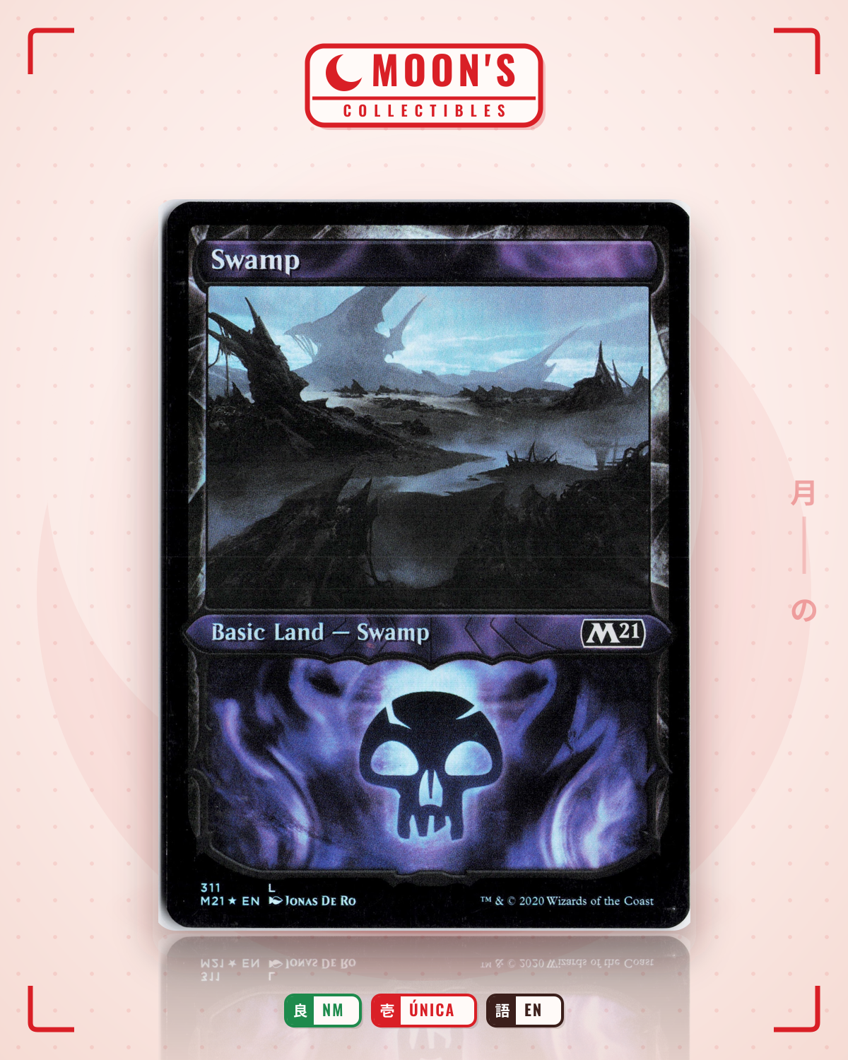 Carta Pokémon Swamp (Foil) · Core Set 2021 #311 (NM) — pieza única en Moon's Collectibles México