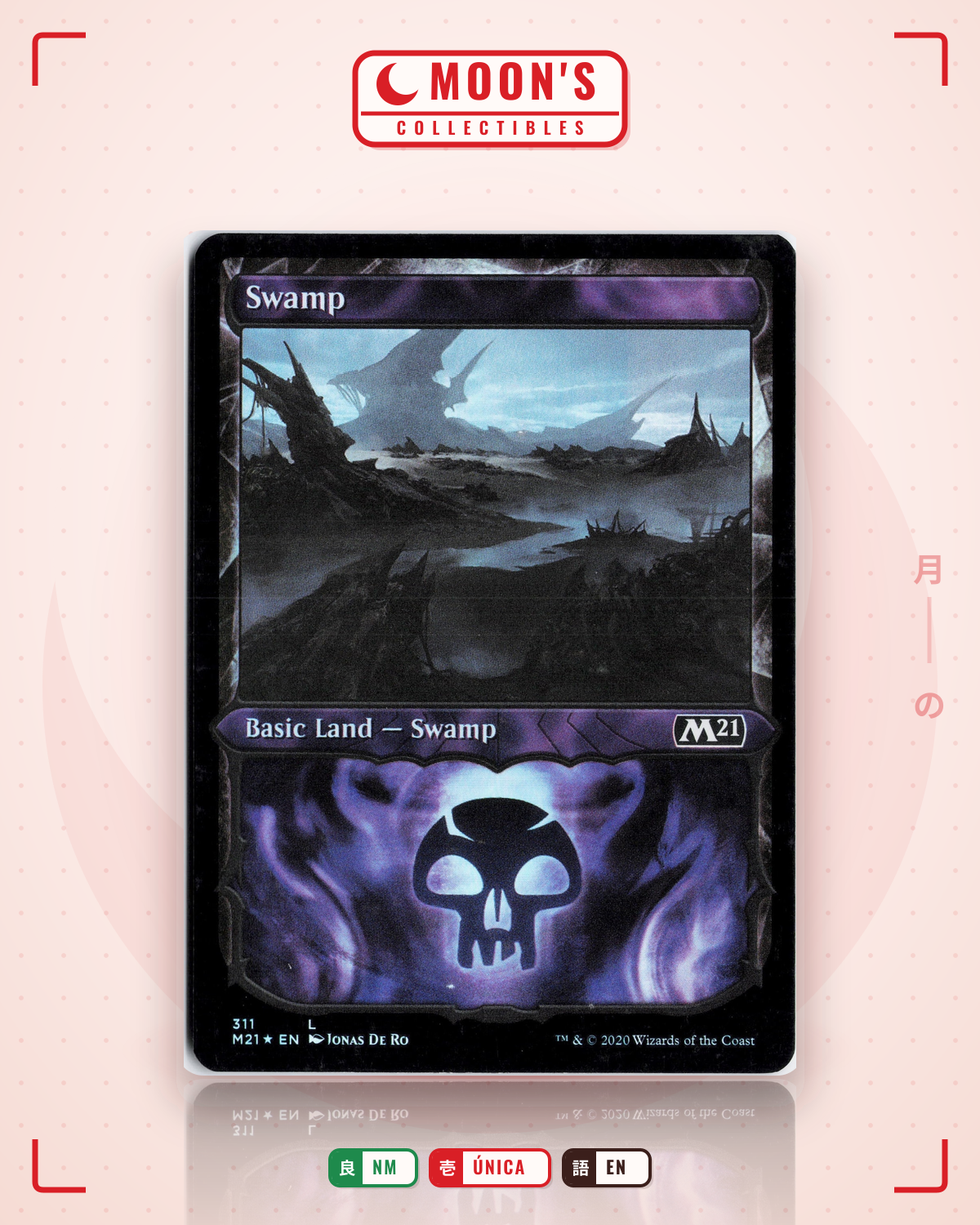 Carta Pokémon Swamp (Foil) · Core Set 2021 #311 (NM) — pieza única en Moon's Collectibles México