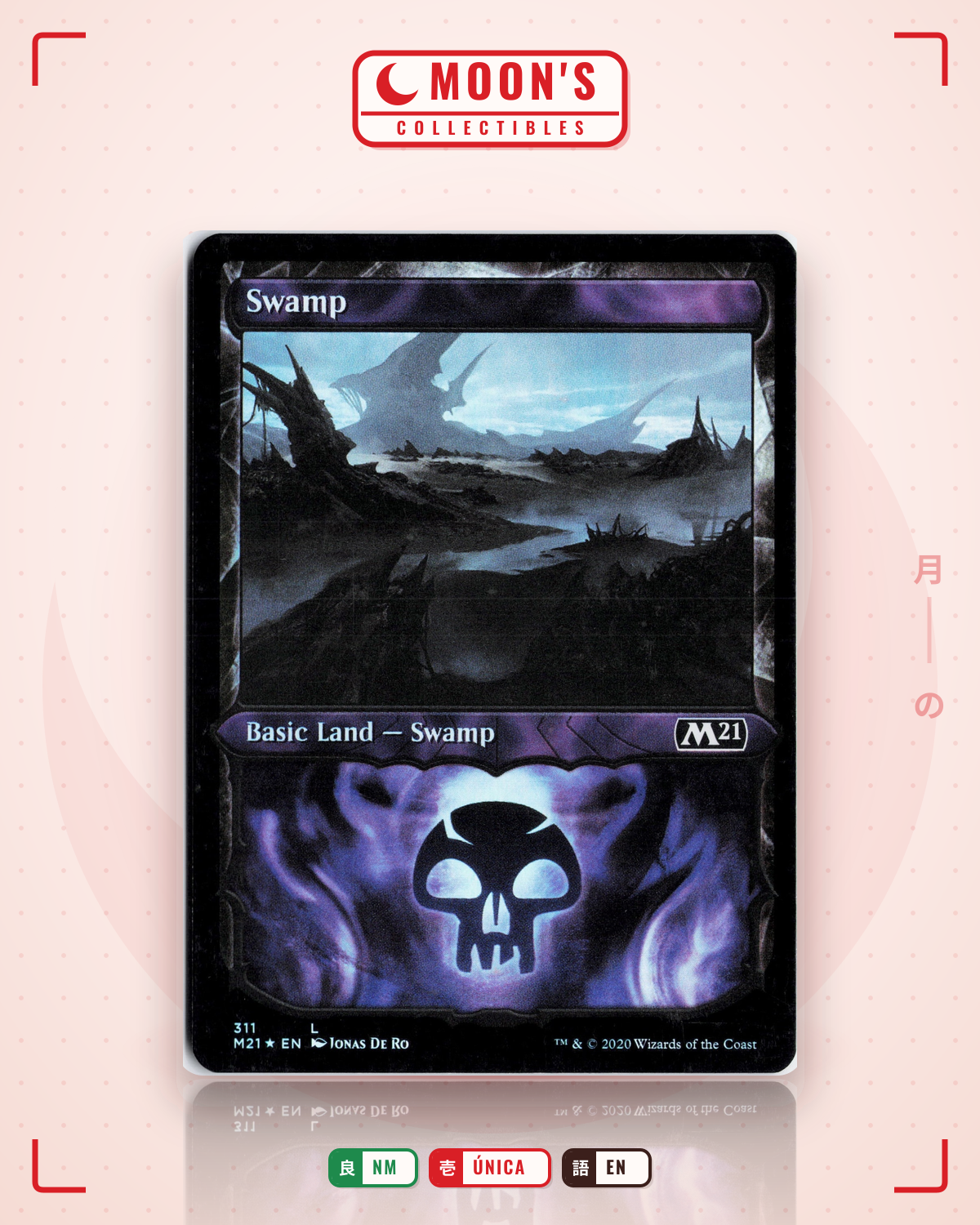 Carta Pokémon Swamp (Foil) · Core Set 2021 #311 (NM) — pieza única en Moon's Collectibles México