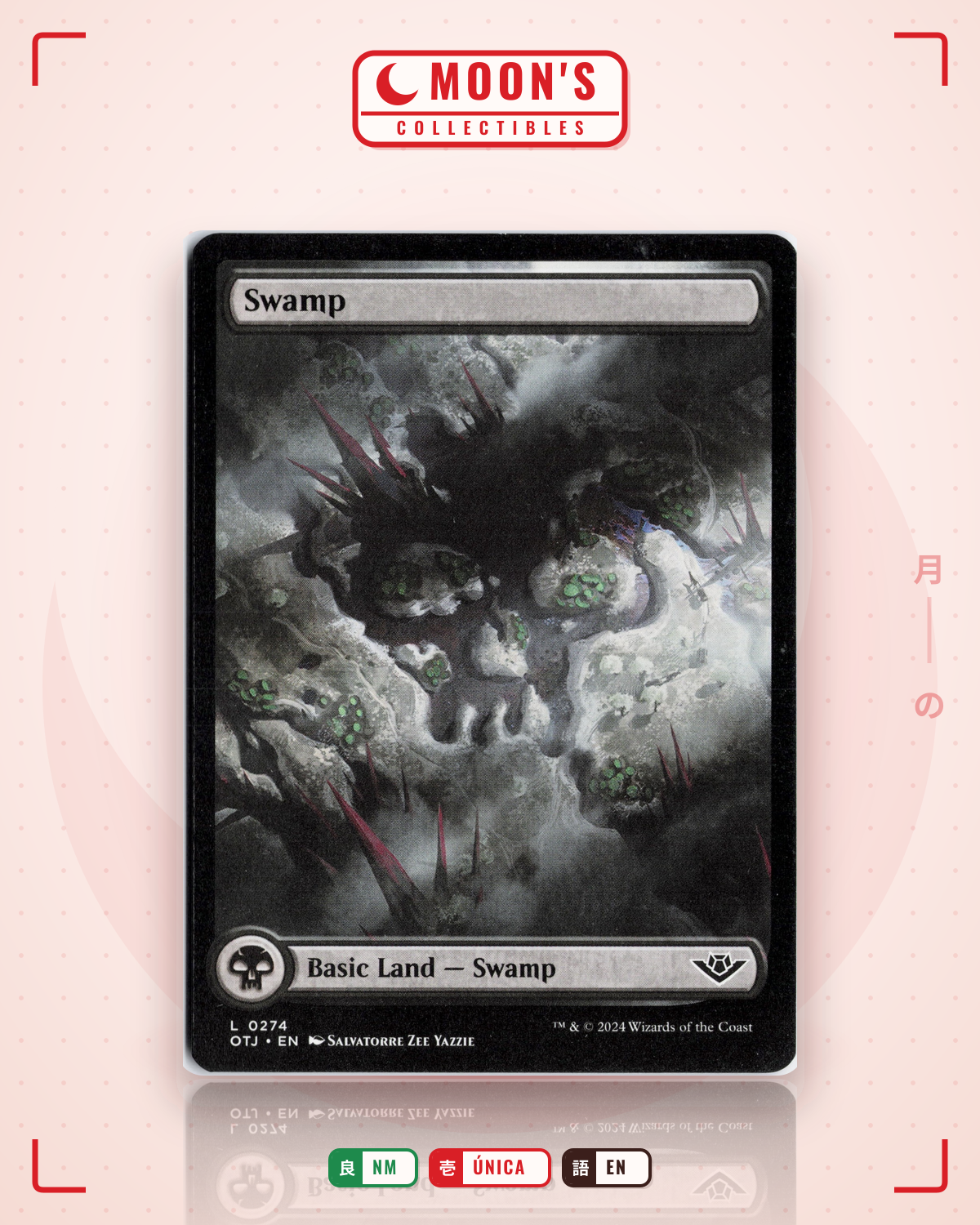 Carta Pokémon Swamp · Outlaws of Thunder Junction #274 (NM) — pieza única en Moon's Collectibles México