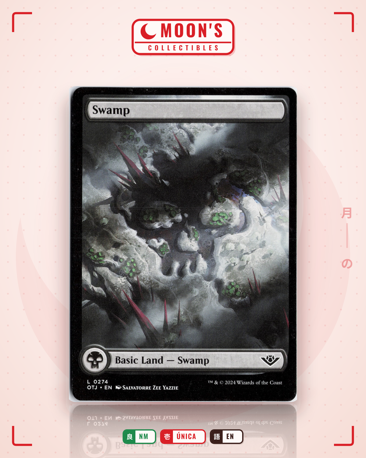Carta Pokémon Swamp · Outlaws of Thunder Junction #274 (NM) — pieza única en Moon's Collectibles México