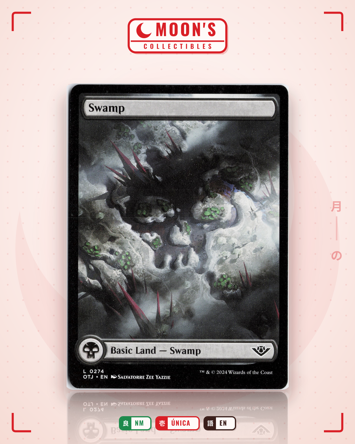 Carta Pokémon Swamp · Outlaws of Thunder Junction #274 (NM) — pieza única en Moon's Collectibles México