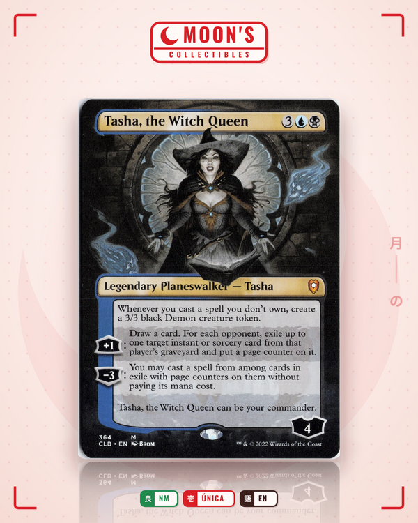 Carta Pokémon Tasha, the Witch Queen · Commander Legends: Battle for Baldur's Gate #364 (NM) — pieza única en Moon's Collectibles México