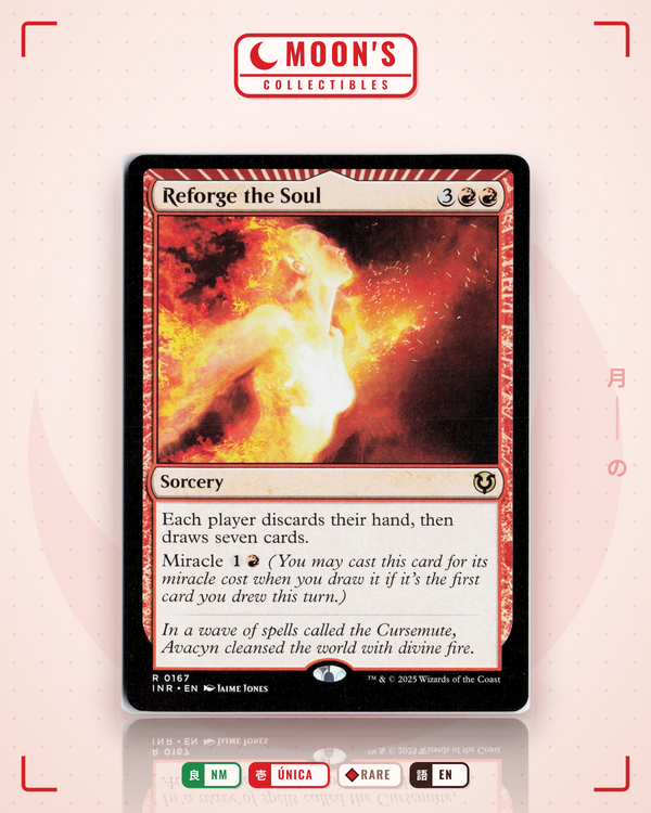 Carta Pokémon Reforge the Soul · Innistrad Remastered #167 (NM) — pieza única en Moon's Collectibles México