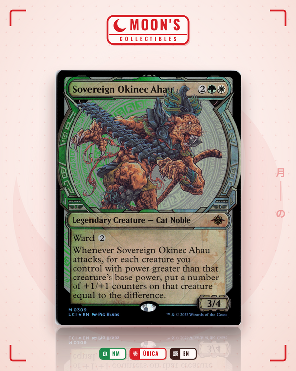Carta Pokémon Sovereign Okinec Ahau (Foil) · The Lost Caverns of Ixalan #309 (NM) — pieza única en Moon's Collectibles México