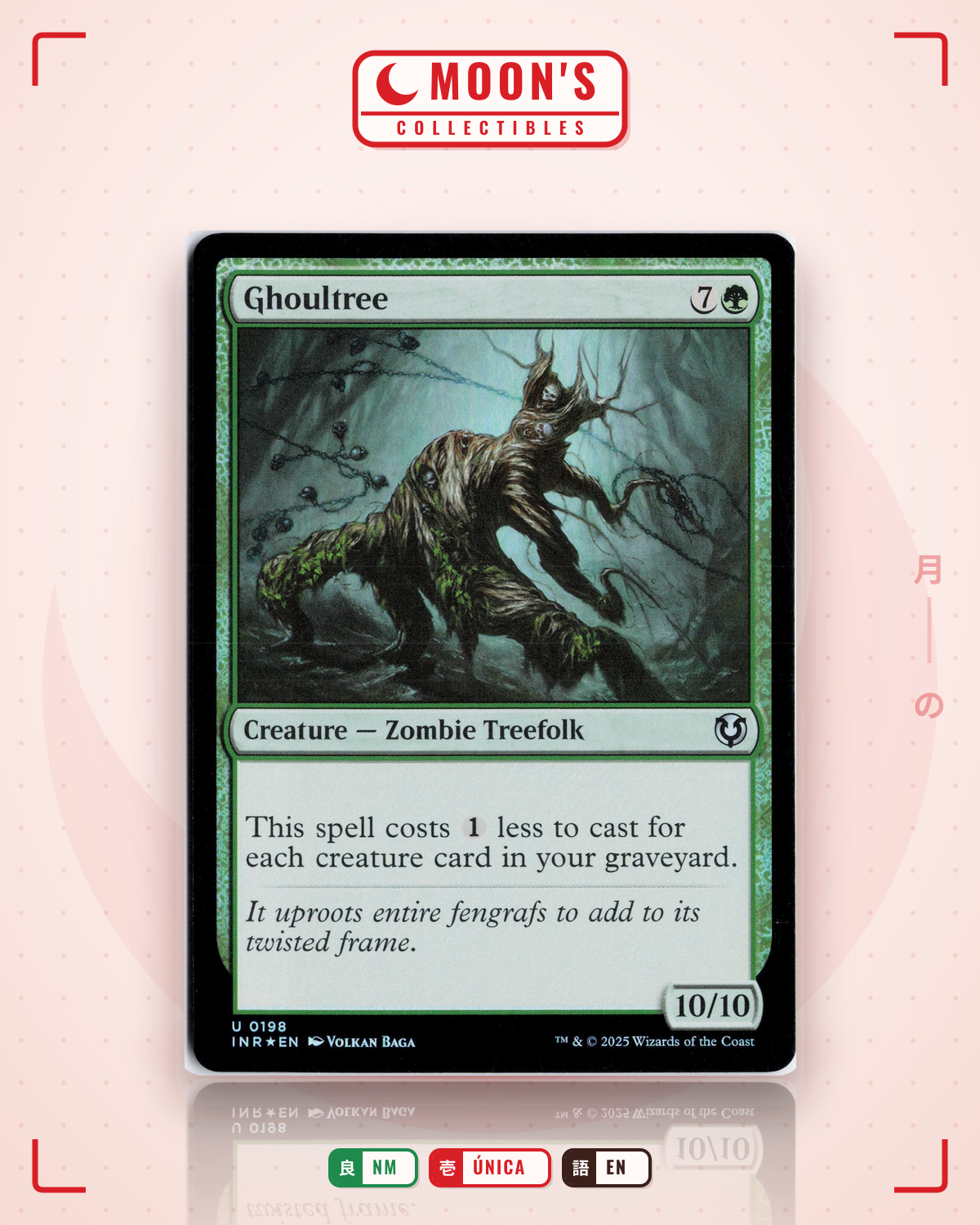 Carta Pokémon Ghoultree (Foil) · Innistrad Remastered #198 (NM) — pieza única en Moon's Collectibles México