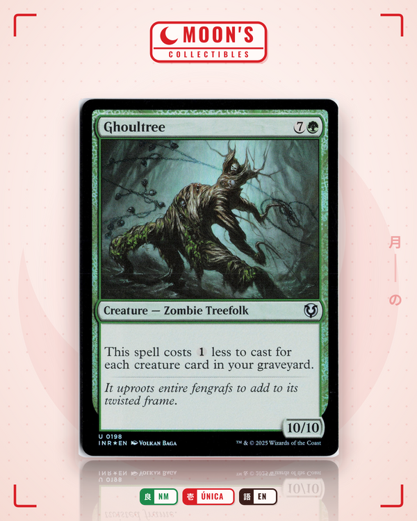 Carta Pokémon Ghoultree (Foil) · Innistrad Remastered #198 (NM) — pieza única en Moon's Collectibles México