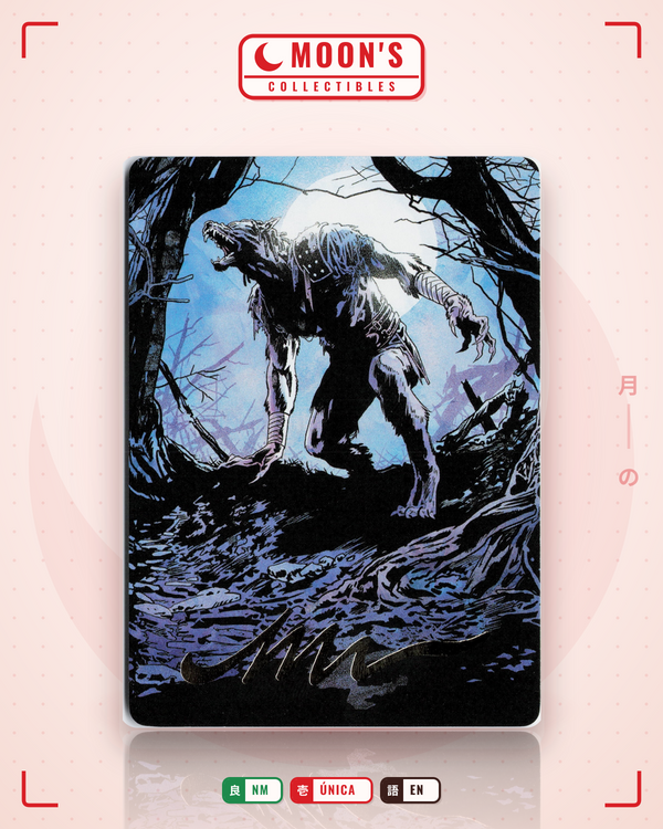 Carta Pokémon Krallenhorde Howler (Gold-Stamped Signature) · Innistrad Remastered Art Series #19 (NM) — pieza única en Moon's Collectibles México