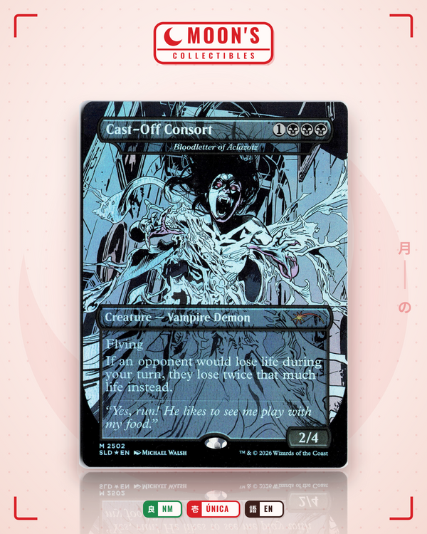 Carta Pokémon Bloodletter of Aclazotz (Foil) · Secret Lair Drop #2502 (NM) — pieza única en Moon's Collectibles México