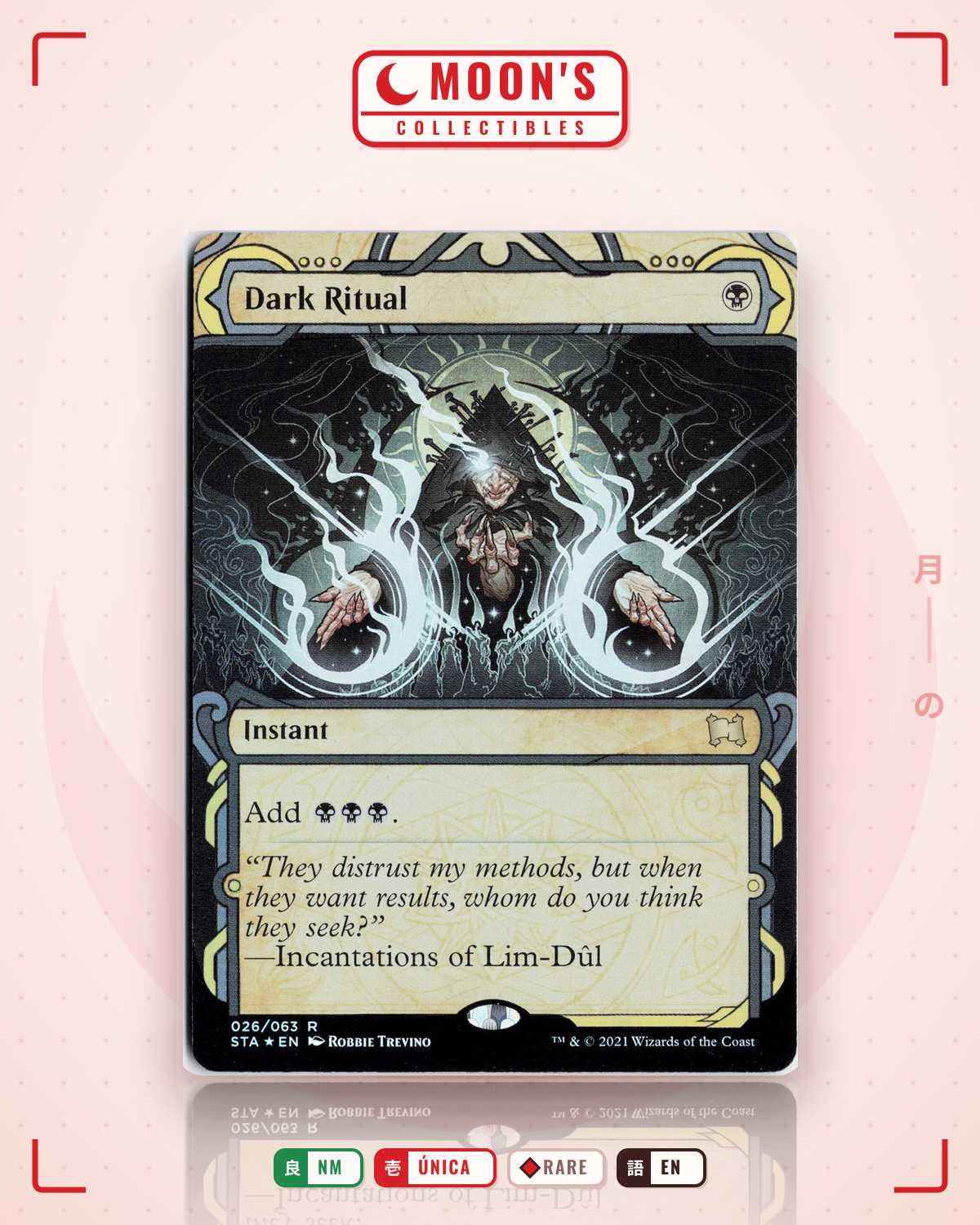 Carta Pokémon Dark Ritual (Foil) · Strixhaven Mystical Archive #26 (NM) — pieza única en Moon's Collectibles México
