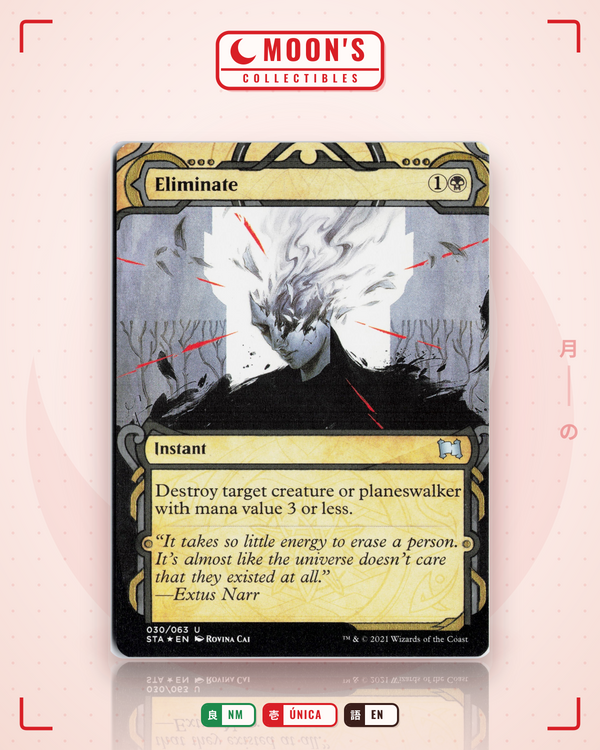Carta Pokémon Eliminate (Foil) · Strixhaven Mystical Archive #30 (NM) — pieza única en Moon's Collectibles México