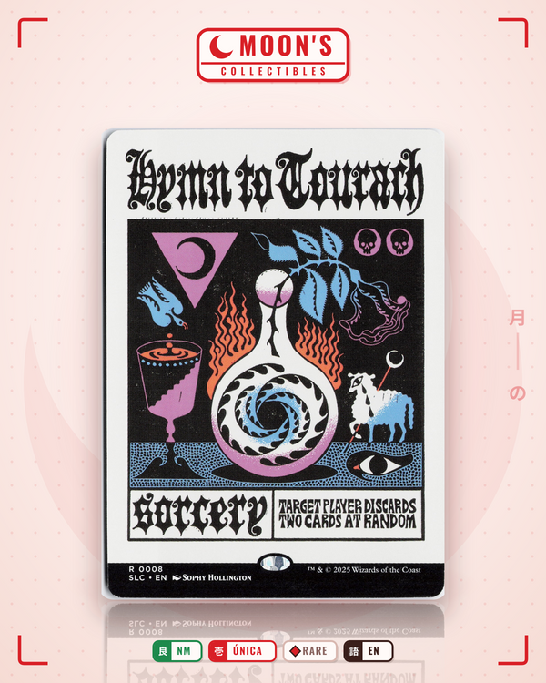 Carta Pokémon Hymn to Tourach · Secret Lair 30th Anniversary Countdown Kit #8 (NM) — pieza única en Moon's Collectibles México