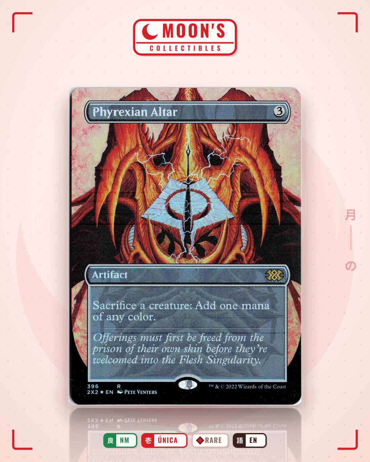 Carta Pokémon Phyrexian Altar (Foil) · Double Masters 2022 #396 (NM) — pieza única en Moon's Collectibles México