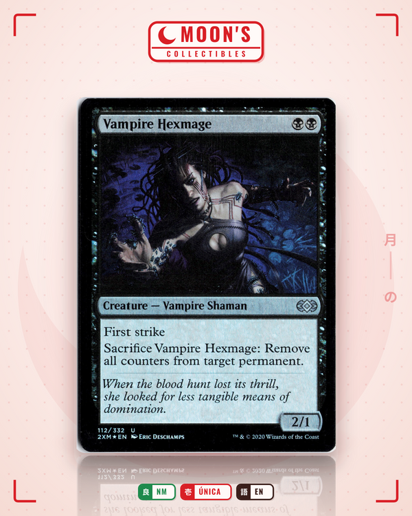 Carta Pokémon Vampire Hexmage (Foil) · Double Masters #112 (NM) — pieza única en Moon's Collectibles México