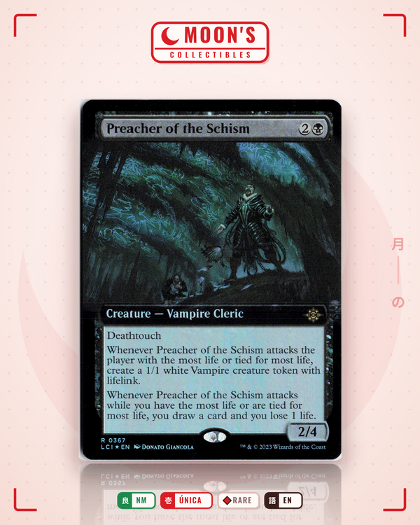 Carta Pokémon Preacher of the Schism (Foil) · The Lost Caverns of Ixalan #367 (NM) — pieza única en Moon's Collectibles México