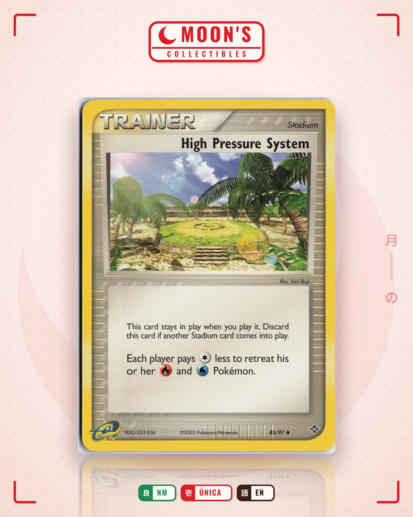 Carta Pokémon High Pressure System · Dragon #85/97 (NM) — pieza única en Moon's Collectibles México