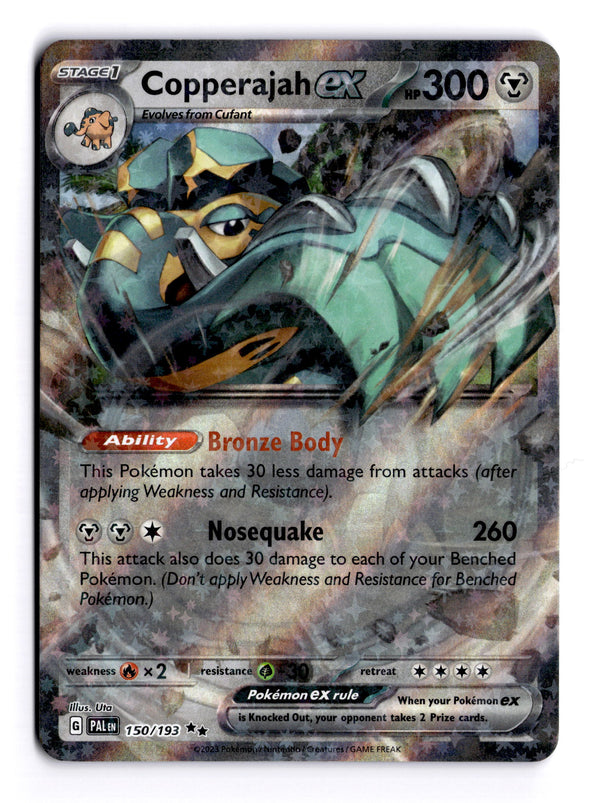 Carta Pokémon Copperajah ex · Paldea Evolved #150/193 (NM) — pieza única en Moon's Collectibles México