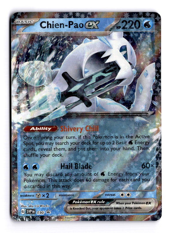 Carta Pokémon Chien-Pao ex · Paldea Evolved #061/193 (NM) — pieza única en Moon's Collectibles México