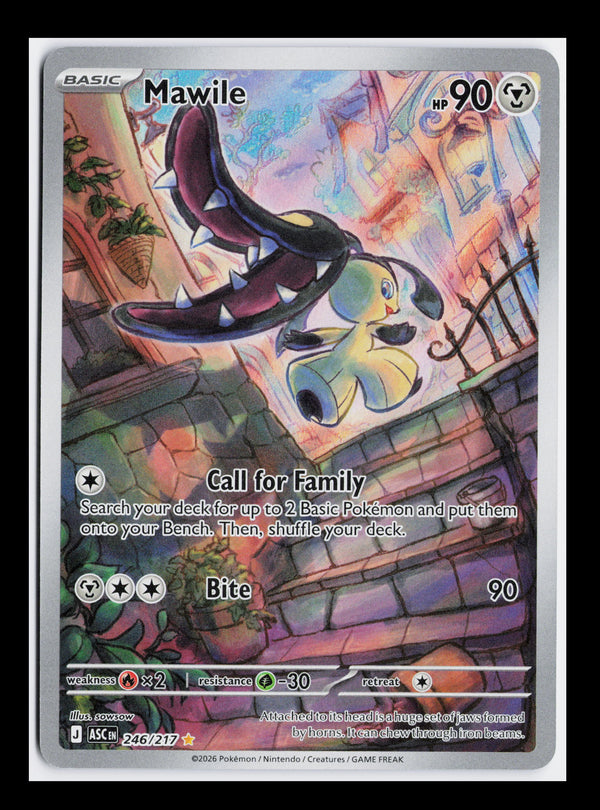 Carta Pokémon Mawile · Ascended Heroes #246/217 (NM) — pieza única en Moon's Collectibles México