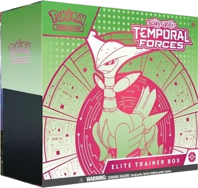 Carta Pokémon Elite Trainer Box · Temporal Force #001 (NM) — pieza única en Moon's Collectibles México