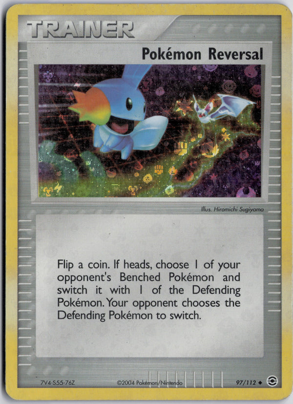 Carta Pokémon Pokémon Reversal · FireRed & LeafGreen #97/112 (DMG) — pieza única en Moon's Collectibles México