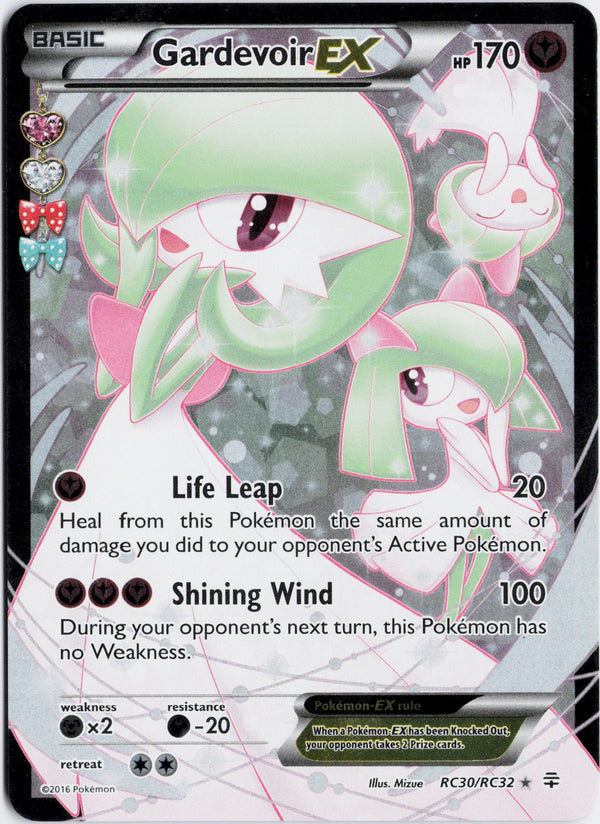 Carta Pokémon Gardevoir-EX · Generations #RC30/RC32 (NM) — pieza única en Moon's Collectibles México