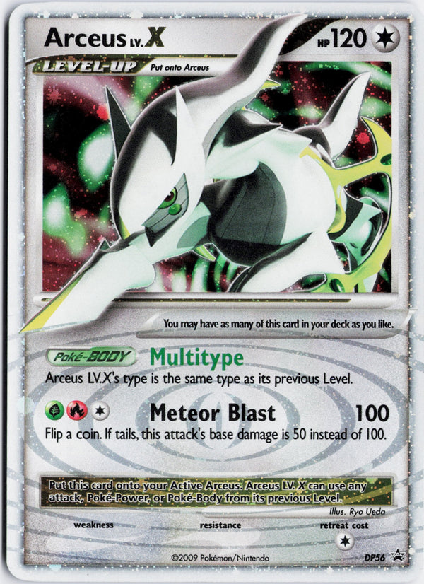 Carta Pokémon Arceus LV.X · DP Black Star Promos #DP56 (LP) — pieza única en Moon's Collectibles México