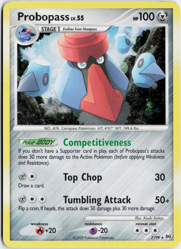 Carta Pokémon Probopass · Arceus #7/99 (NM) — pieza única en Moon's Collectibles México