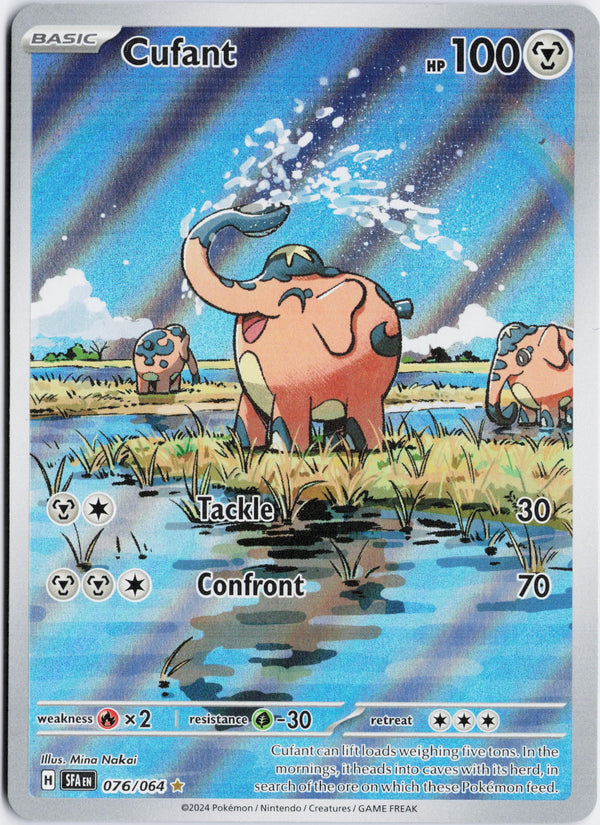 Carta Pokémon Cufant · Shrouded Fable #076/064 (NM) — pieza única en Moon's Collectibles México