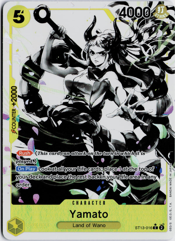 Carta Pokémon Yamato · Ultra Deck: The Three Brothers #ST13-016 (NM) — pieza única en Moon's Collectibles México