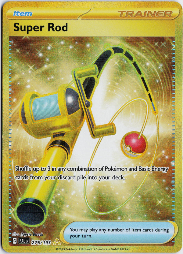 Carta Pokémon Super Rod · Paldea Evolved #276/193 (NM) — pieza única en Moon's Collectibles México