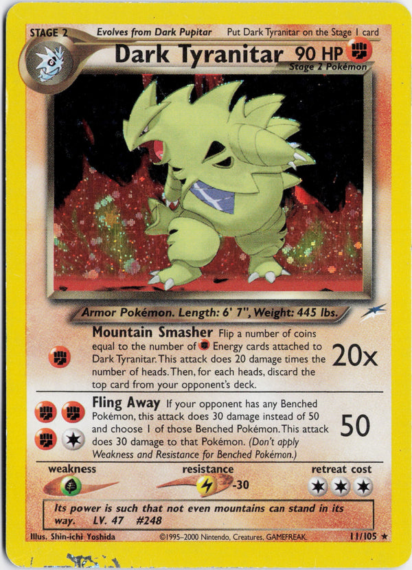 Frente de Dark Tyranitar