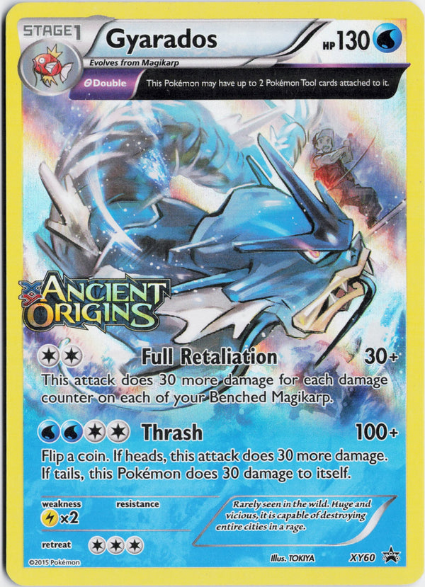 Carta Pokémon Gyarados · XY Black Star Promos #XY60 (NM) — pieza única en Moon's Collectibles México