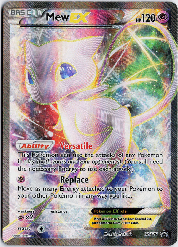 Carta Pokémon Mew-EX · XY Black Star Promos #XY126 (LP) — pieza única en Moon's Collectibles México