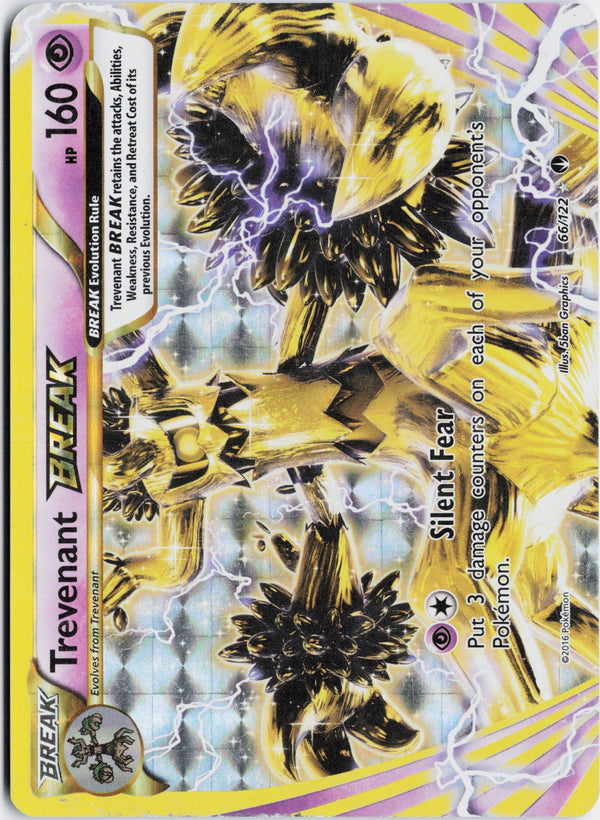 Carta Pokémon Trevenant BREAK · BREAKpoint #66/122 (LP) — pieza única en Moon's Collectibles México
