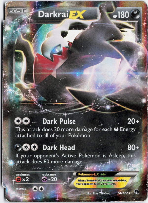 Carta Pokémon Darkrai-EX · BREAKpoint #74/122 (DMG) — pieza única en Moon's Collectibles México