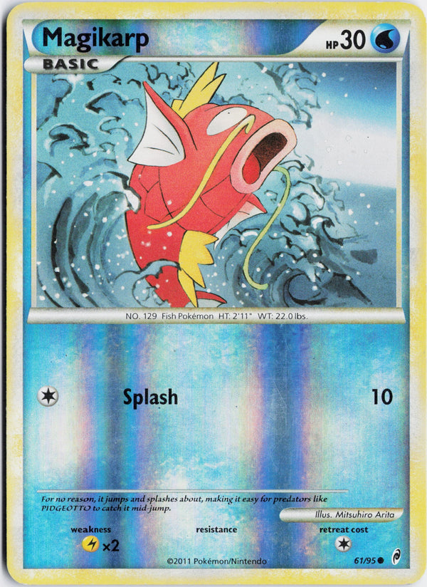Carta Pokémon Magikarp · Call of Legends #61/95 (LP) — pieza única en Moon's Collectibles México