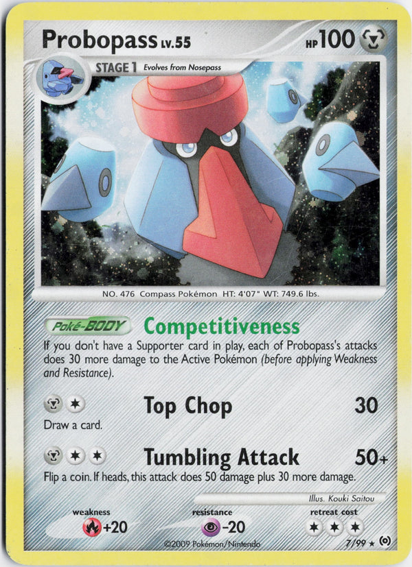 Carta Pokémon Probopass · Arceus #7/99 (NM) — pieza única en Moon's Collectibles México