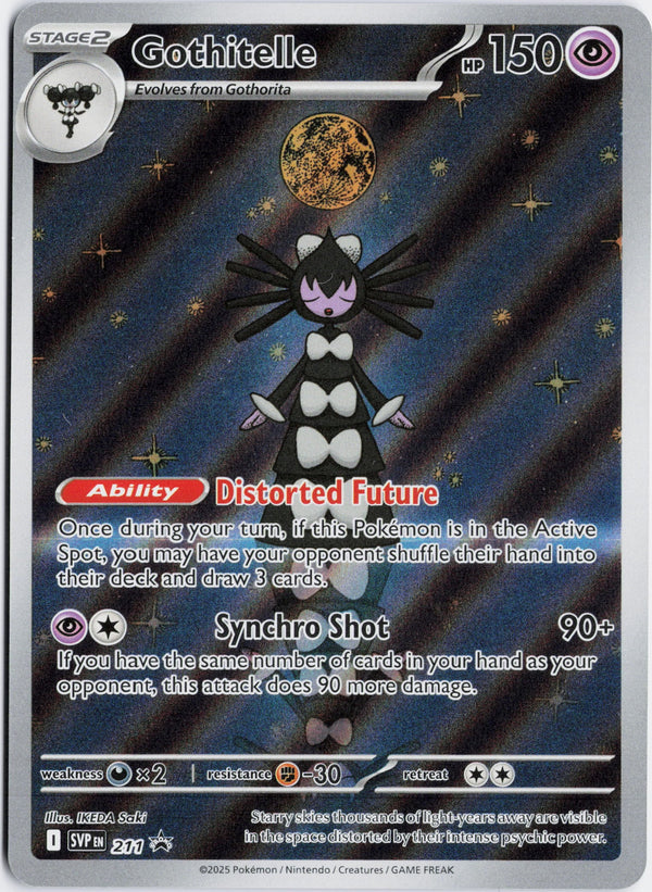 Carta Pokémon Gothitelle · SVP #211 (NM) — pieza única en Moon's Collectibles México