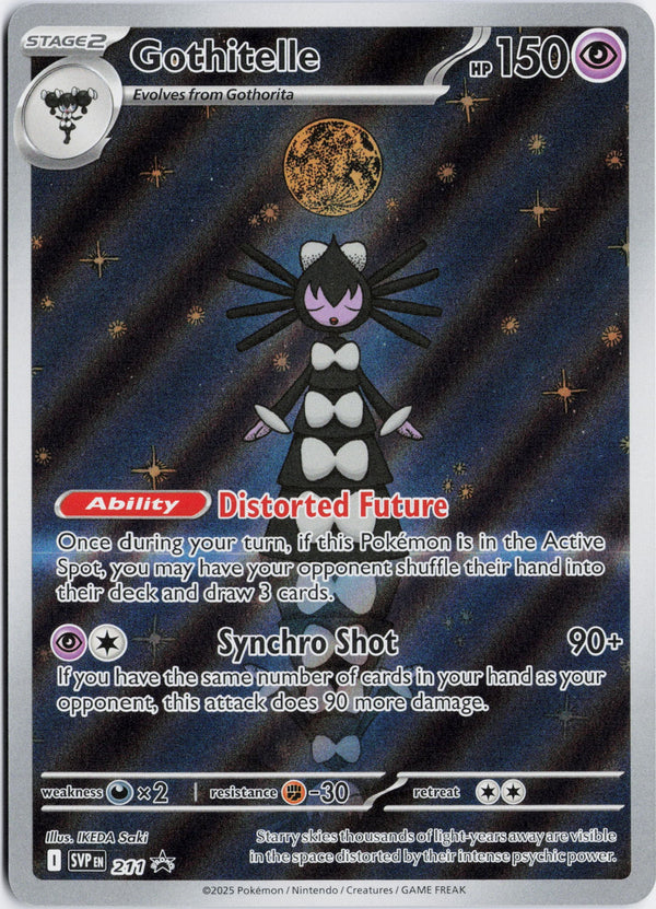 Carta Pokémon Gothitelle · SVP #211 (NM) — pieza única en Moon's Collectibles México