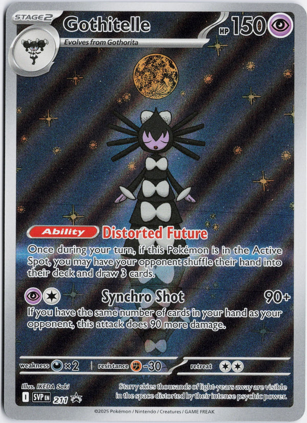 Carta Pokémon Gothitelle · SVP #211 (NM) — pieza única en Moon's Collectibles México